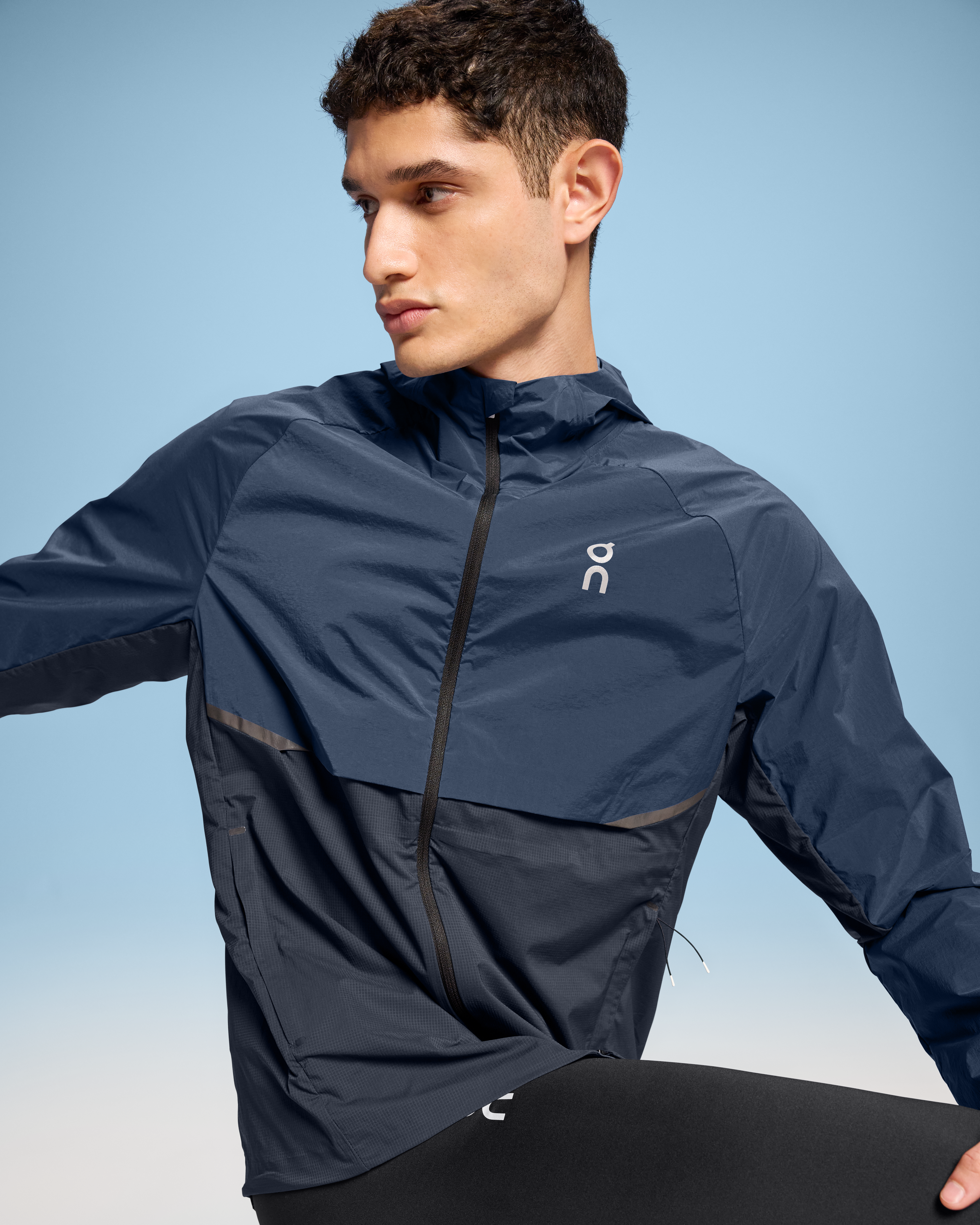on core jacket Denim | Navy