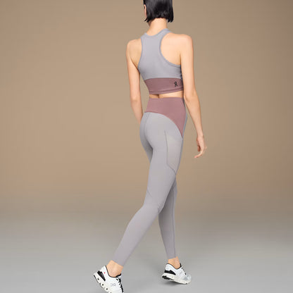 On Movement Crop Zinc | Grape (Women'S)