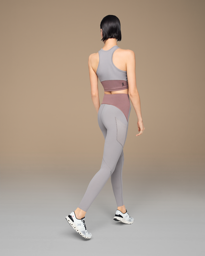 On Movement Crop Zinc | Grape (Women'S)