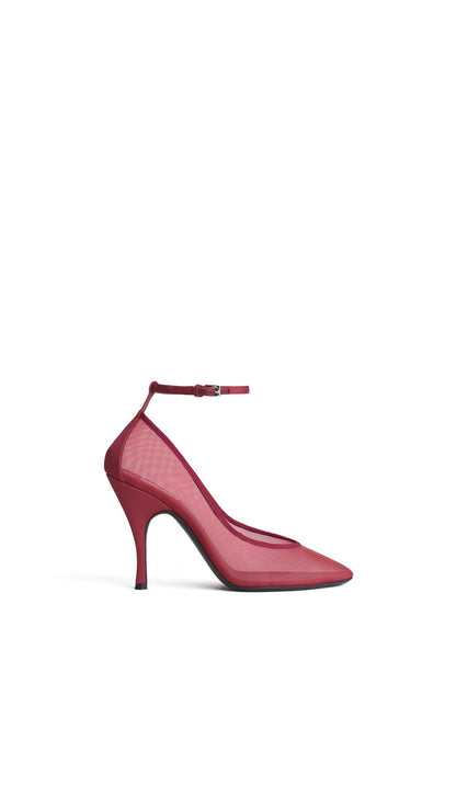 Alaïa Strappy Pumps In Mesh