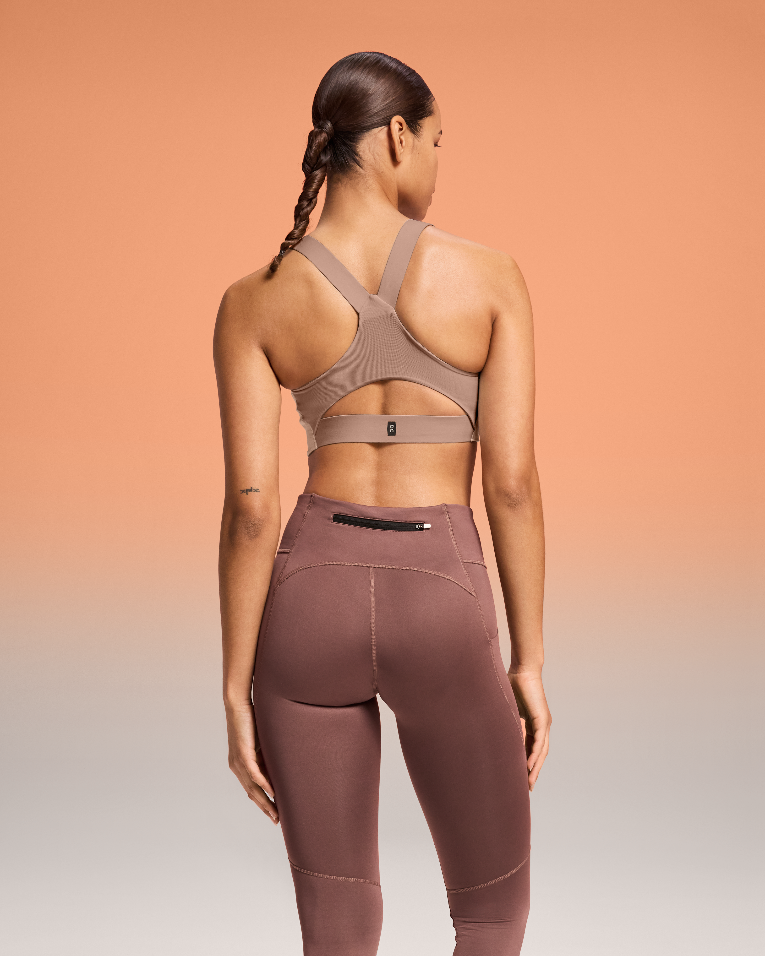 on performance flex bra Cinder | Ash (Women's)