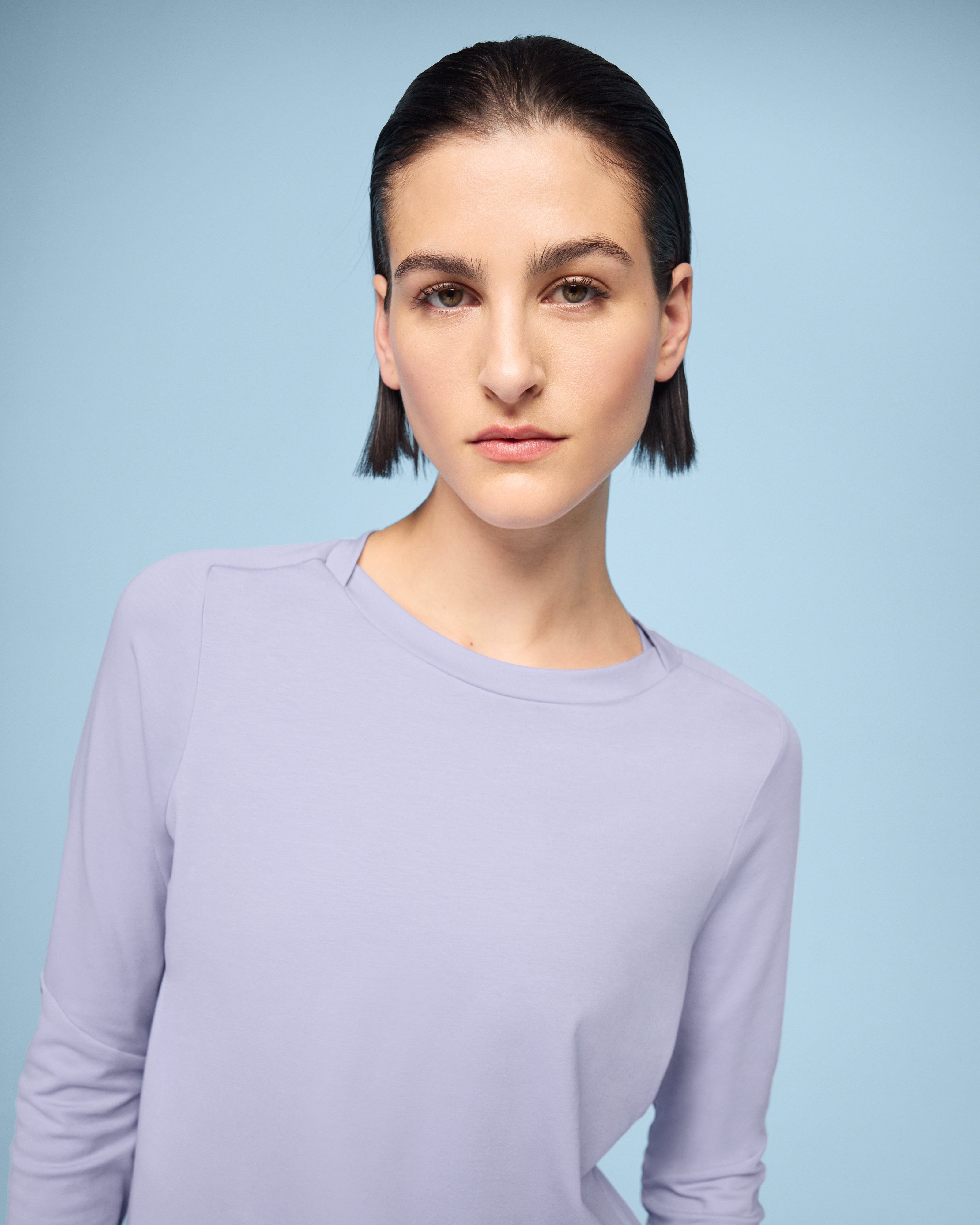 on focus long-t Lavender (Women's)