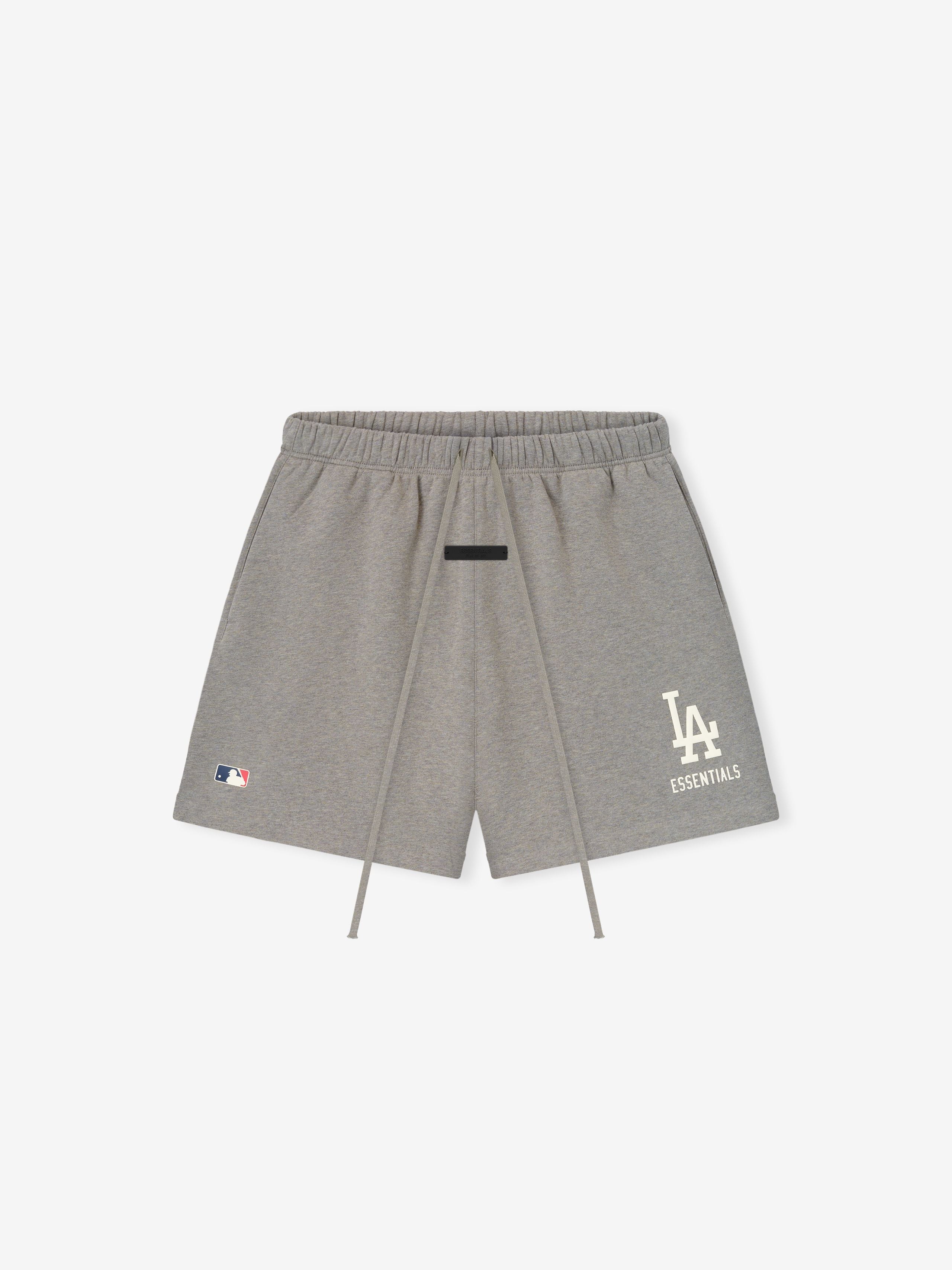 Essentials Dodgers Classic Sweatshort Concrete Heather