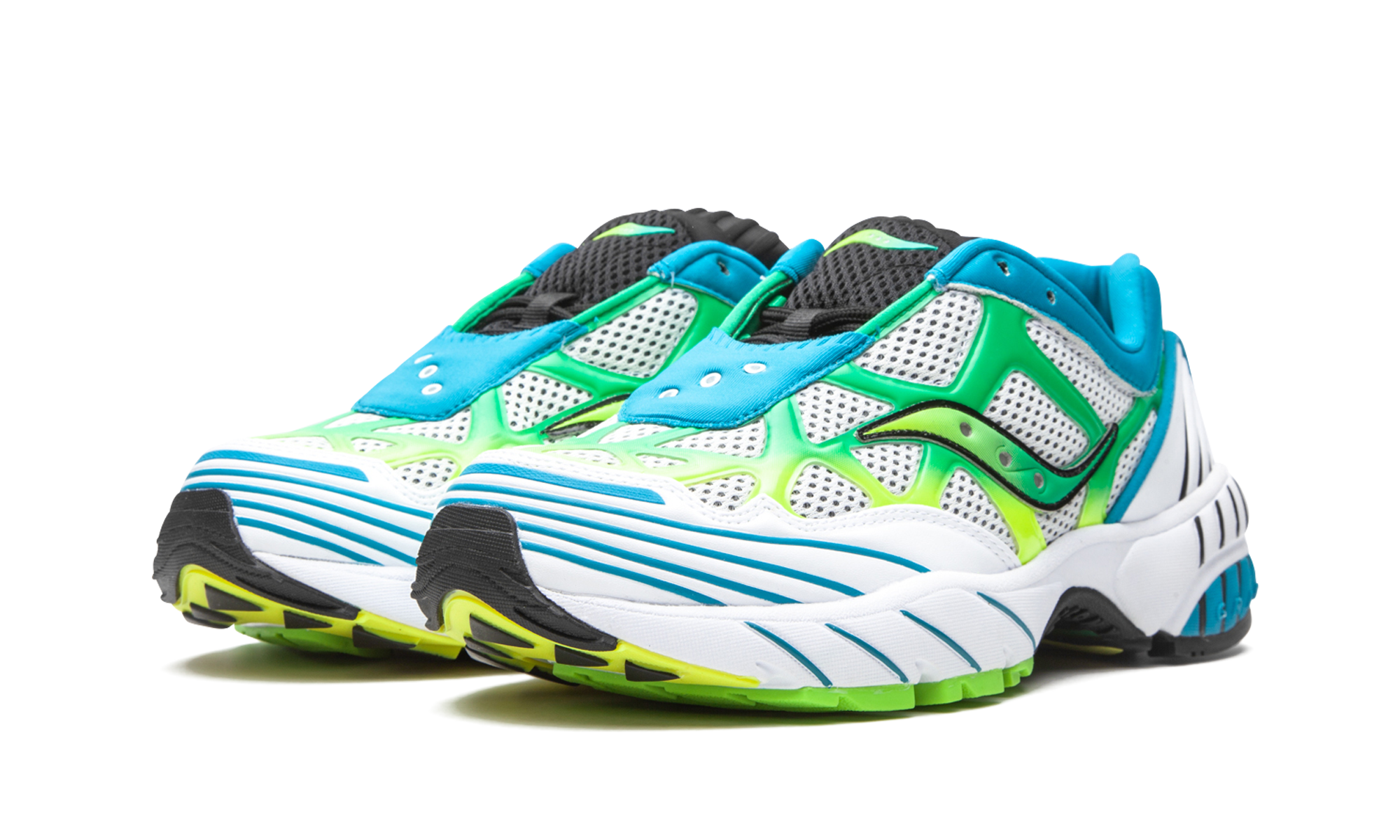 Saucony Grid Web Mutant White Citron