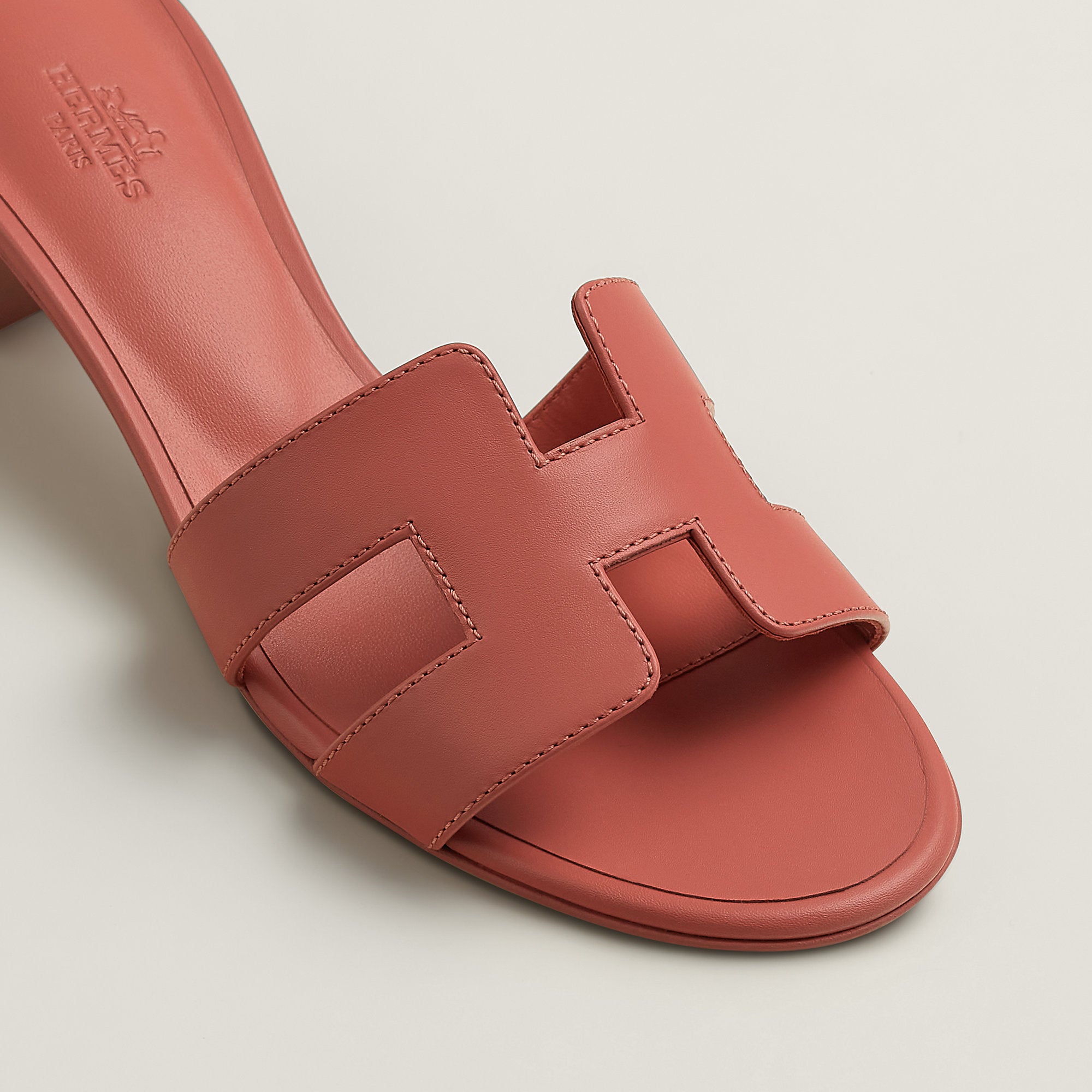  Hermes Oasis Sandal Rouge Tomette