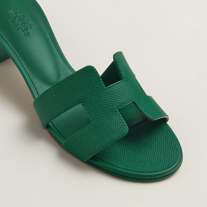 Hermes Oasis Sandal Vert Oyat