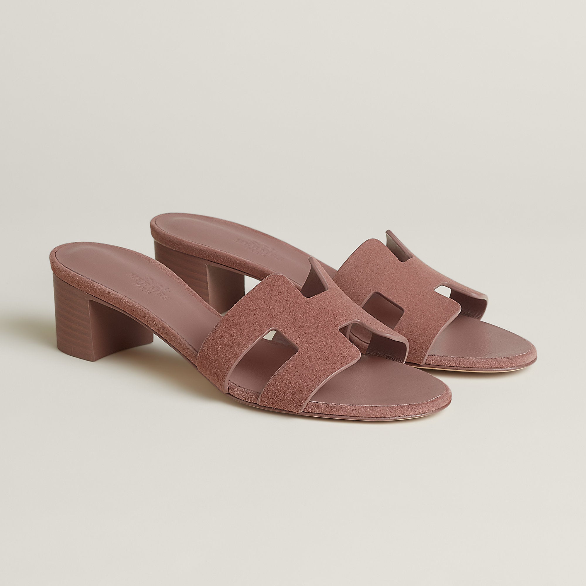  Hermes Oasis Sandal Rose Antique