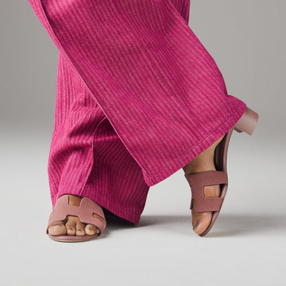  Hermes Oasis Sandal Rose Antique