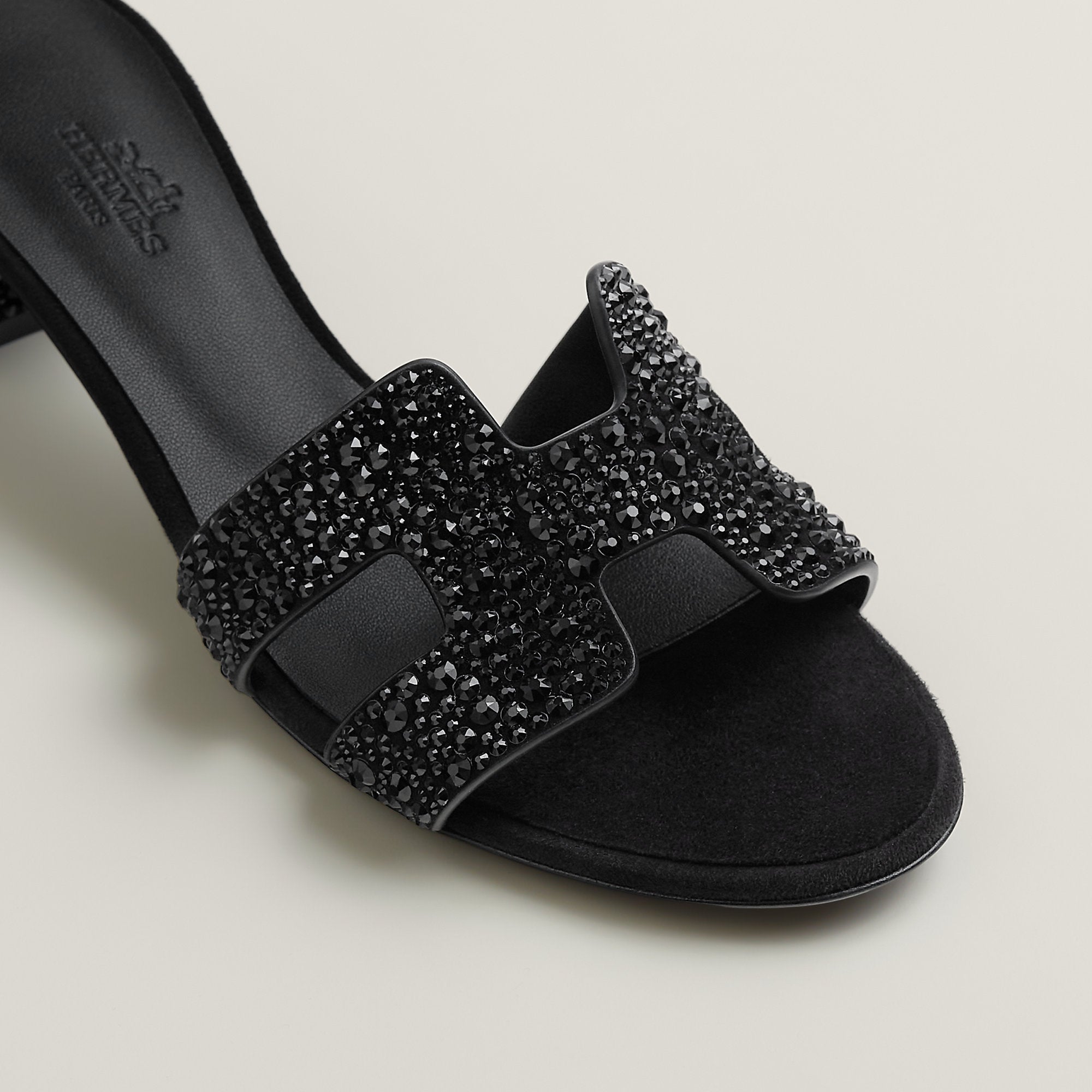  Hermes Oasis Sandal Noir