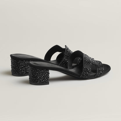  Hermes Oasis Sandal Noir