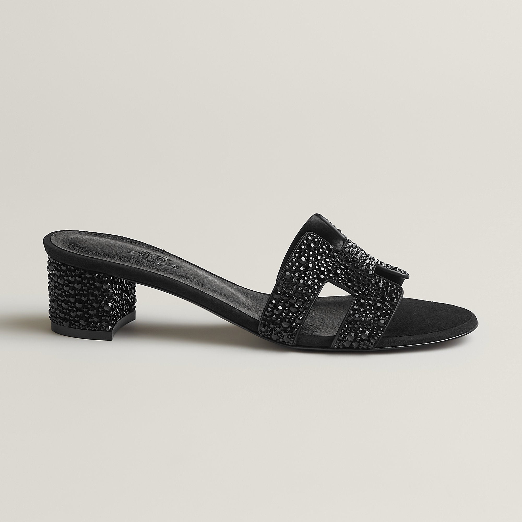  Hermes Oasis Sandal Noir