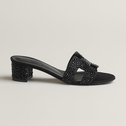  Hermes Oasis Sandal Noir