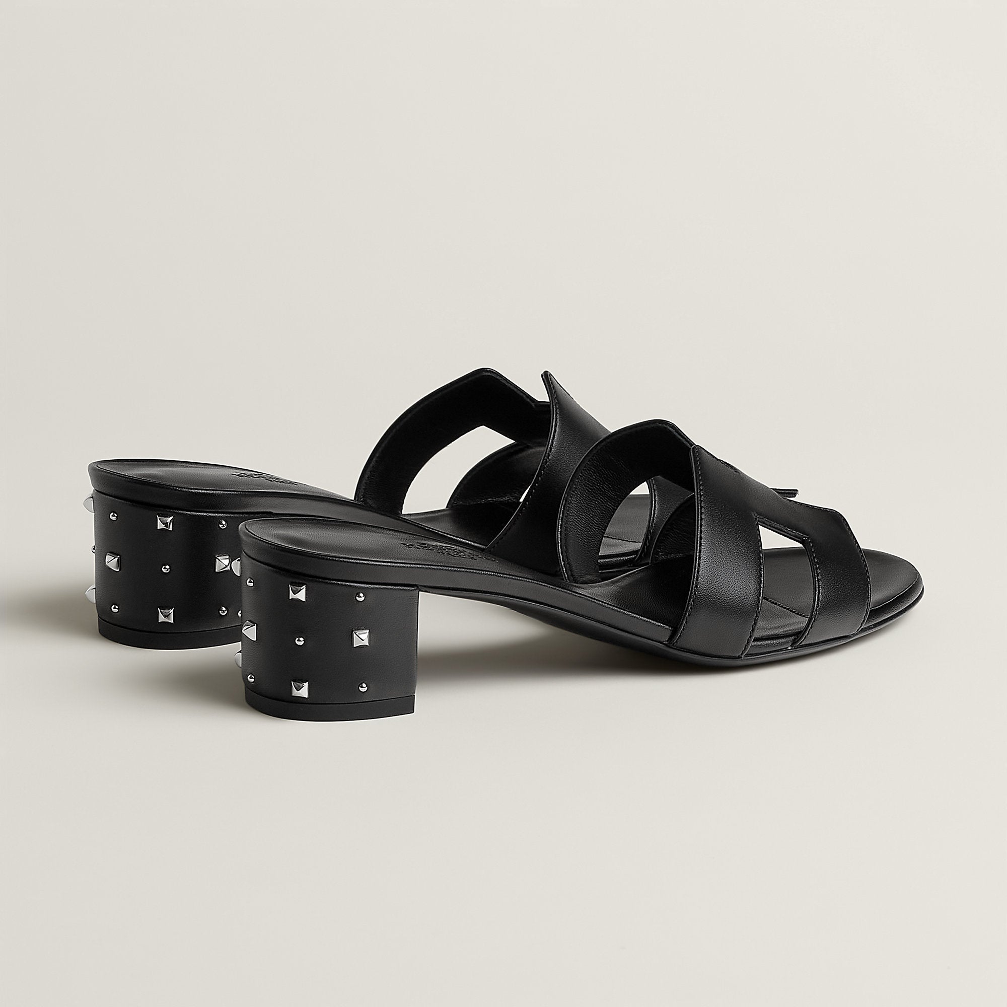  Hermes Oasis Sandal Noir