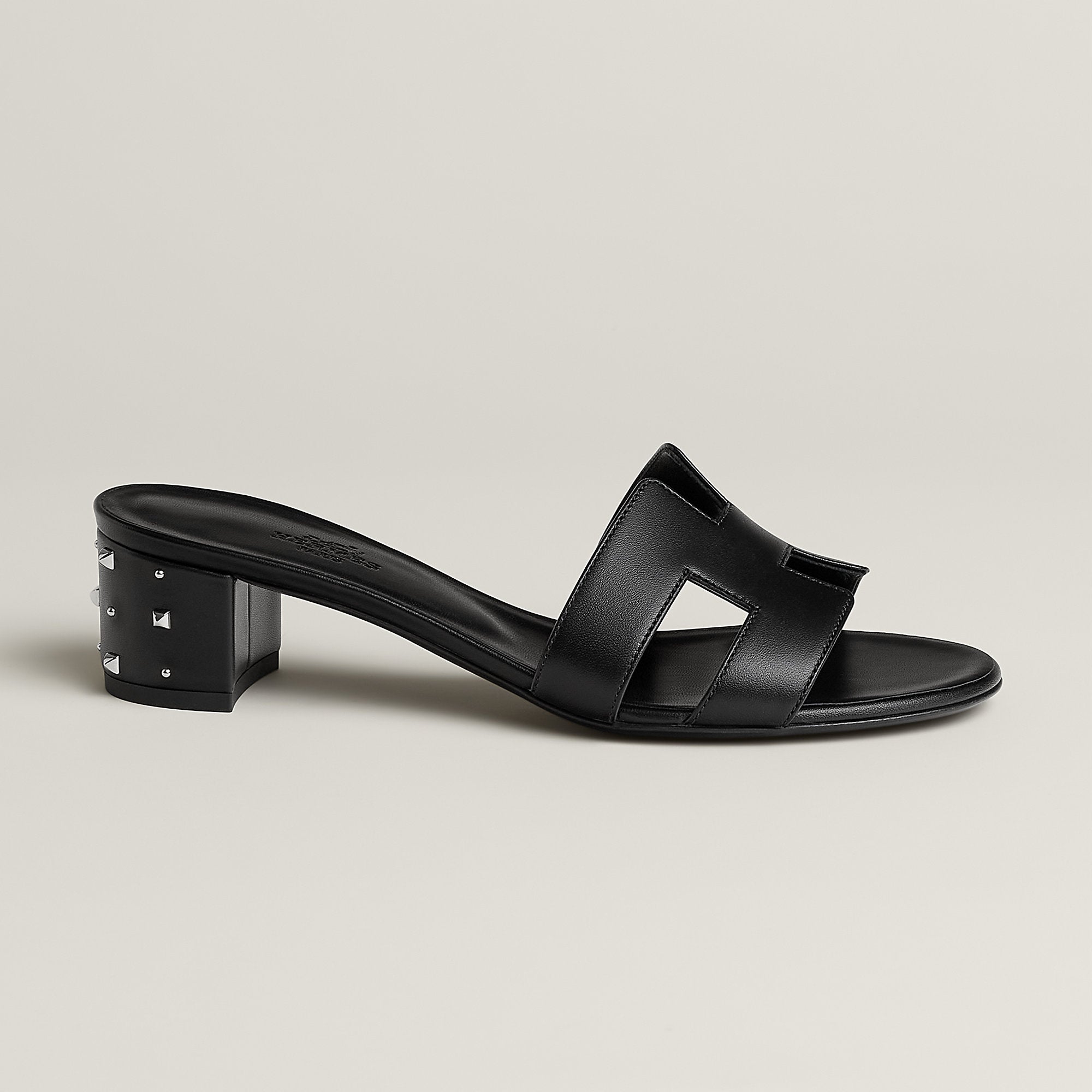  Hermes Oasis Sandal Noir
