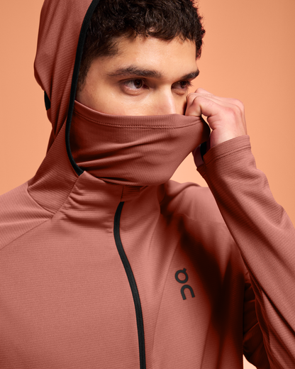 On Climate Zip Hoodie Auburn