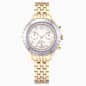 Swarovski Octea Chrono Watch Swiss Made Metal Bracelet Gold Tone Champagne Gold-Tone Finish SW5730194