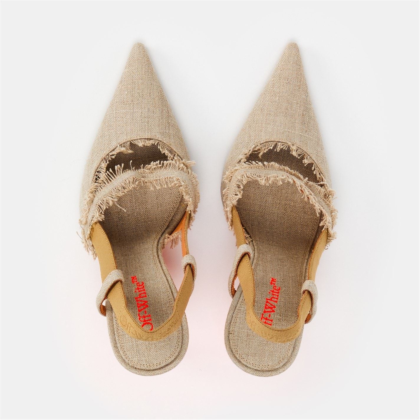  Off High Slingback Ld99 Beige