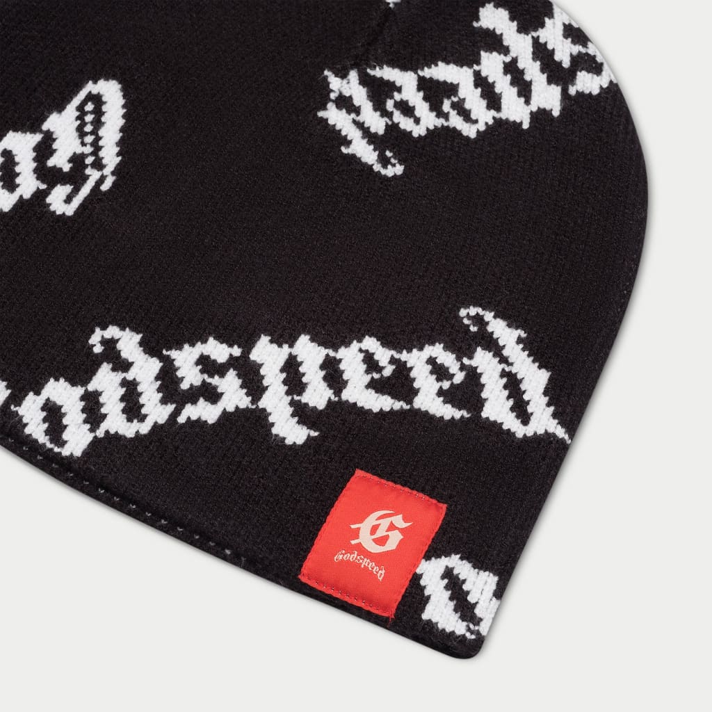 Godspeed OG Logo Beanie Hat (Black)