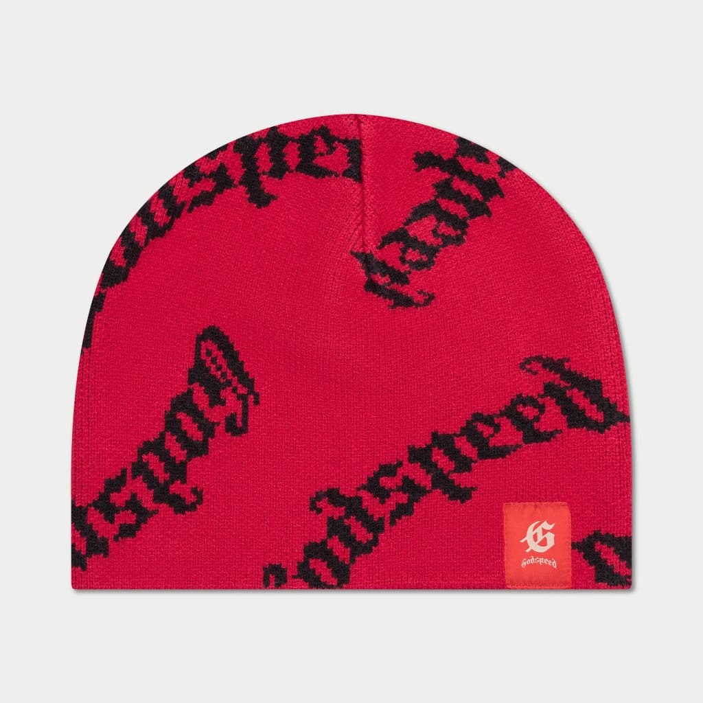 Godspeed OG Logo Beanie (Red)