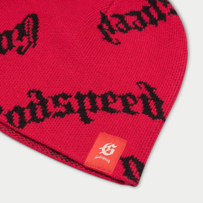 Godspeed OG Logo Beanie (Red)