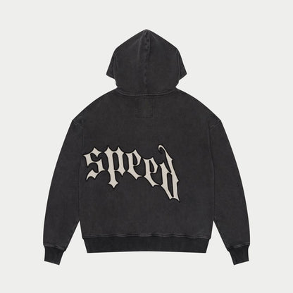 Godspeed Og Logo Sweatsuit V2 (Black Washed)