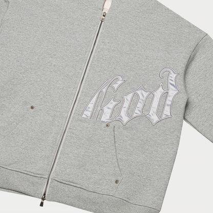 Godspeed Og Logo Sweatsuit V2 (Grey / Silver Satin)