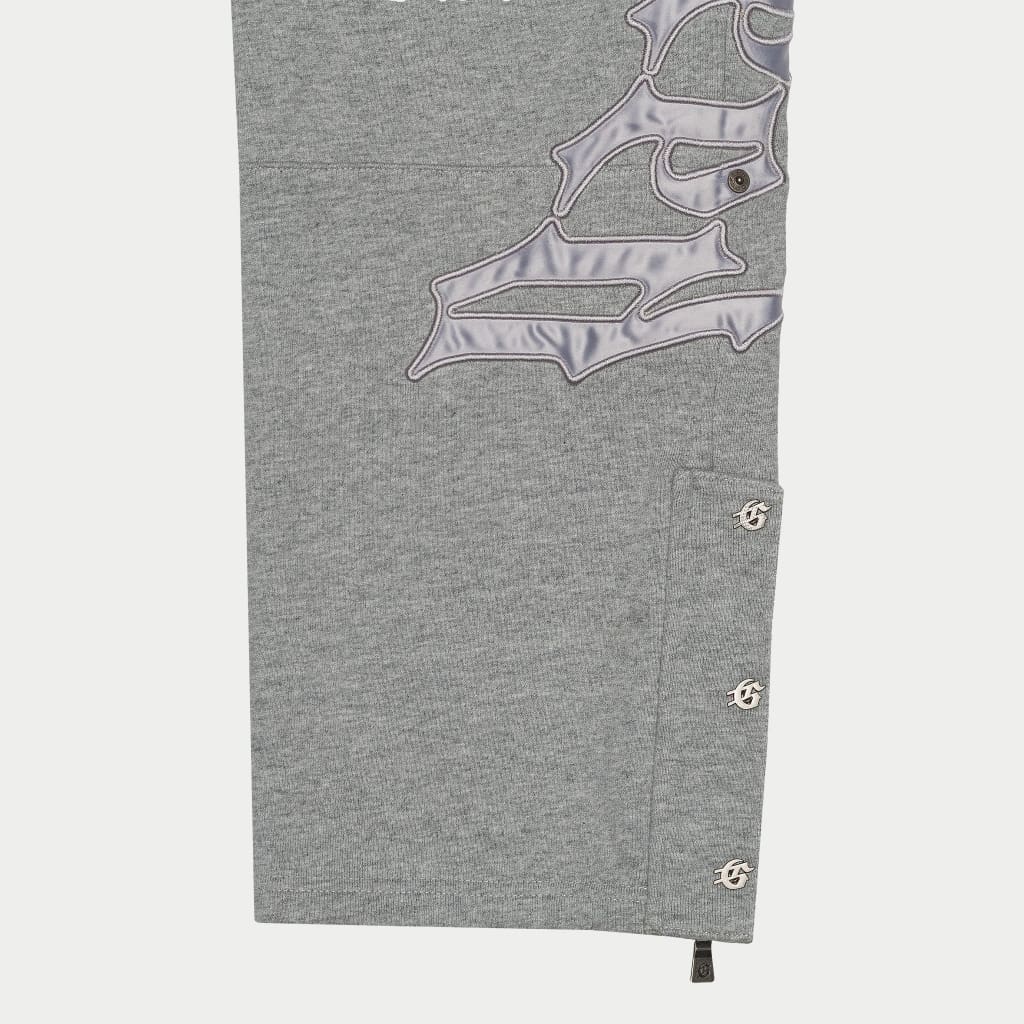 Godspeed Og Logo Sweatsuit V2 (Grey / Silver Satin)