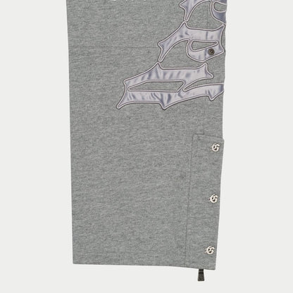 Godspeed Og Logo Sweatsuit V2 (Grey / Silver Satin)