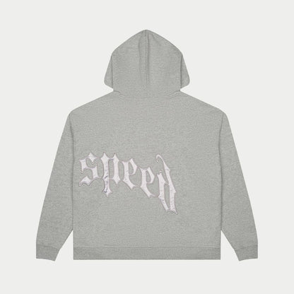 Godspeed Og Logo Sweatsuit V2 (Grey / Silver Satin)
