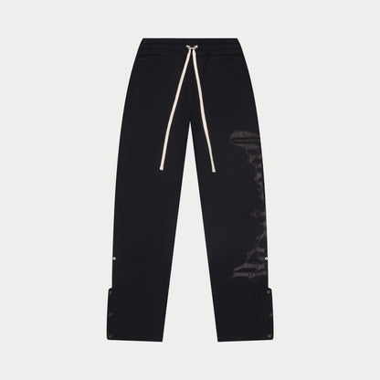 Godspeed Og Logo Sweatsuit V2 (Black Satin / Black)