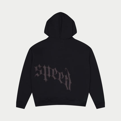 Godspeed Og Logo Sweatsuit V2 (Black Satin / Black)