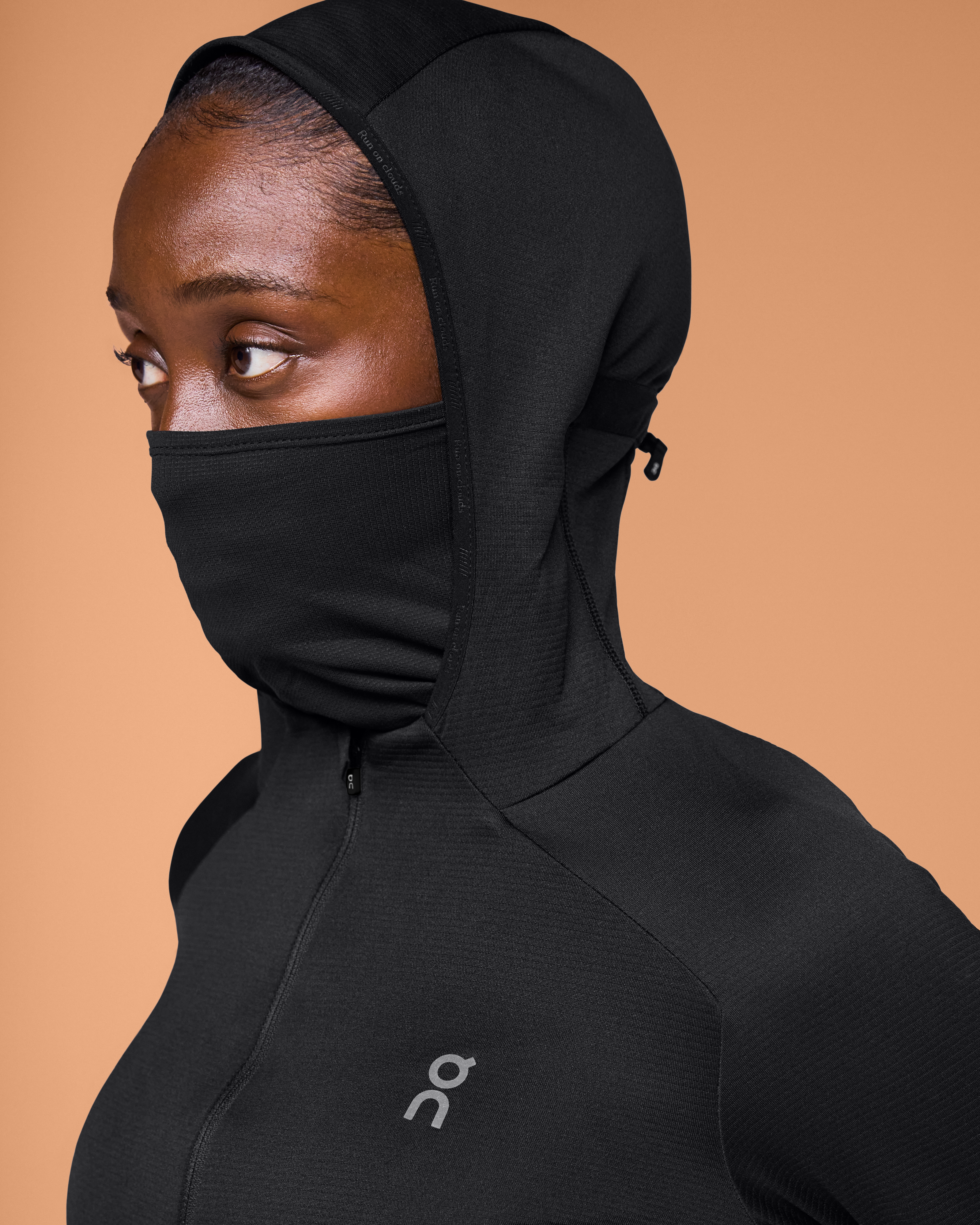 On Climate Zip Hoodie Black (Women's)