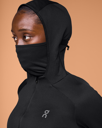 On Climate Zip Hoodie Black (Women's)
