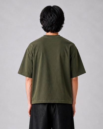 OLIVE SIGNATURE TEE