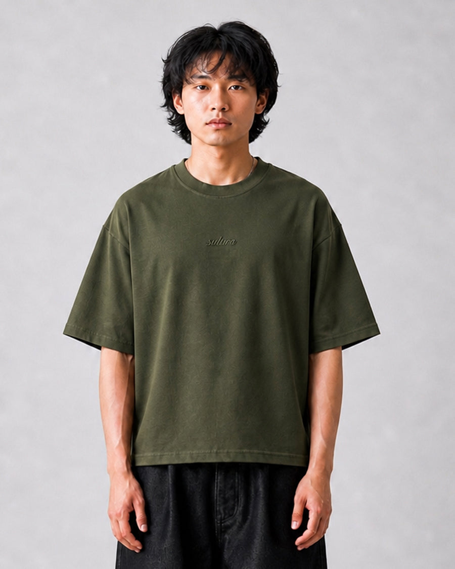 OLIVE SIGNATURE TEE