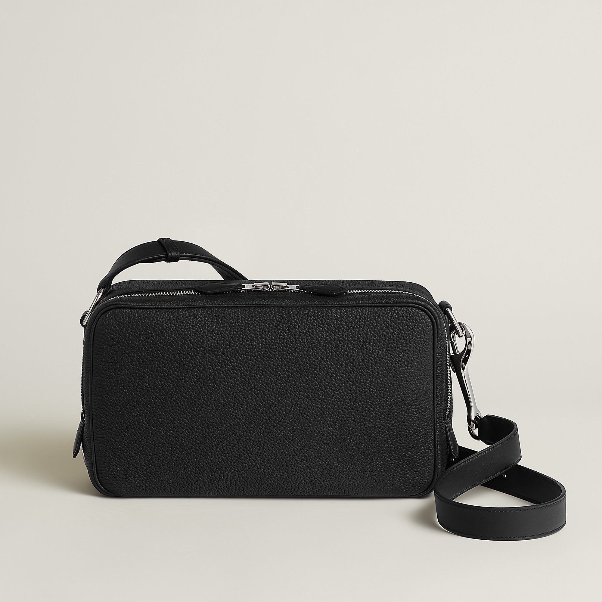  Hermes On Body Mousqueton Bag Noir