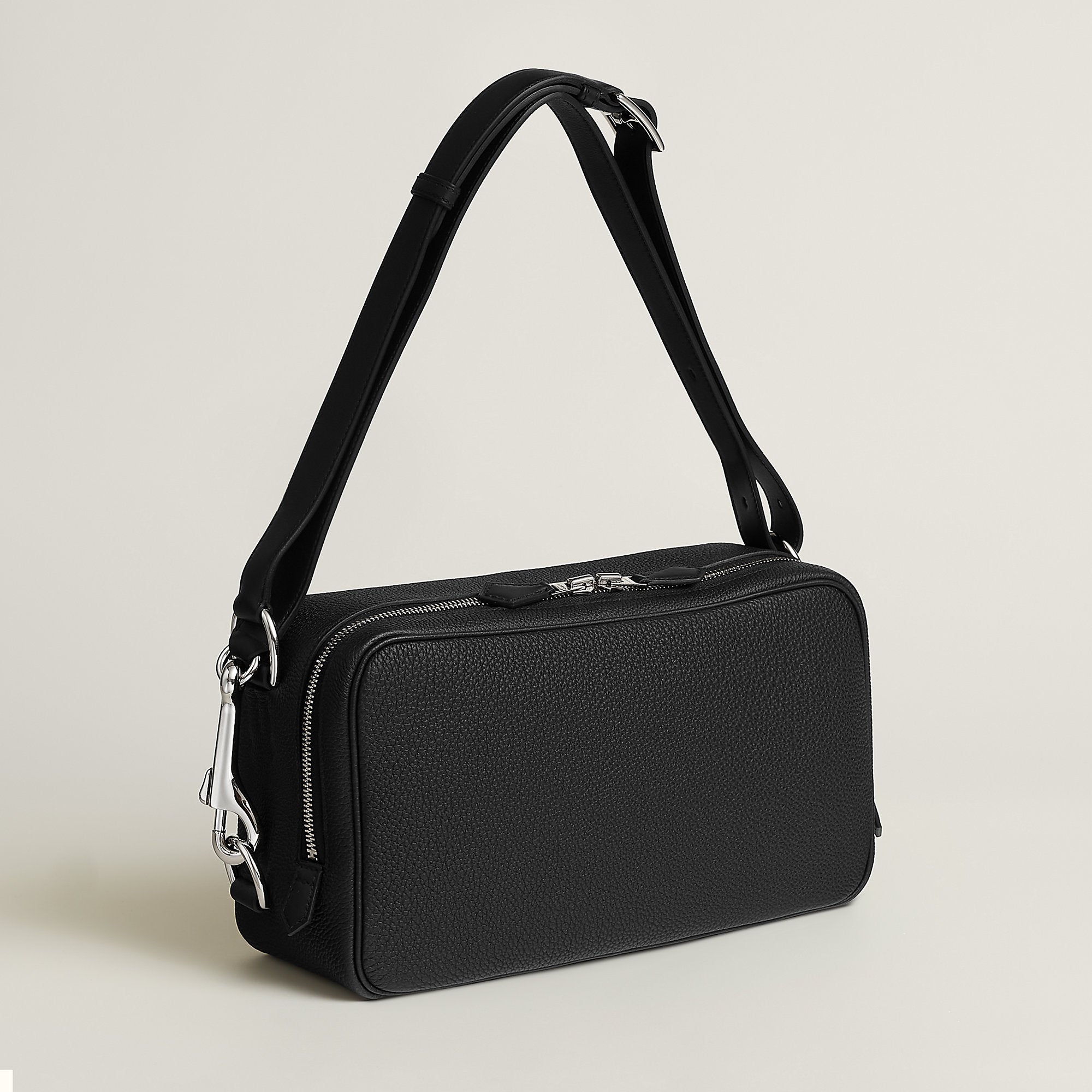  Hermes On Body Mousqueton Bag Noir