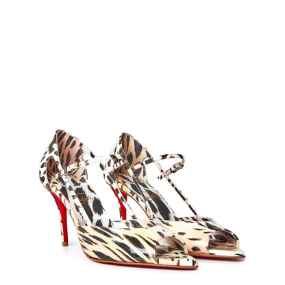  Open Toe Miss Z 80mm Pumps Vintage Rose
