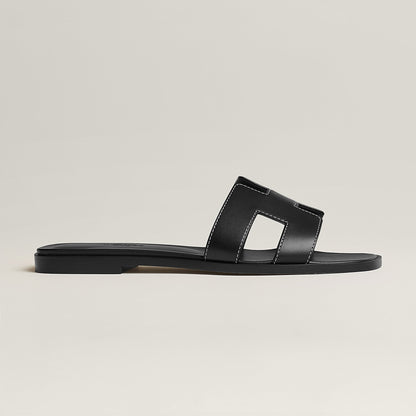  Hermes Oran Sandal Noir
