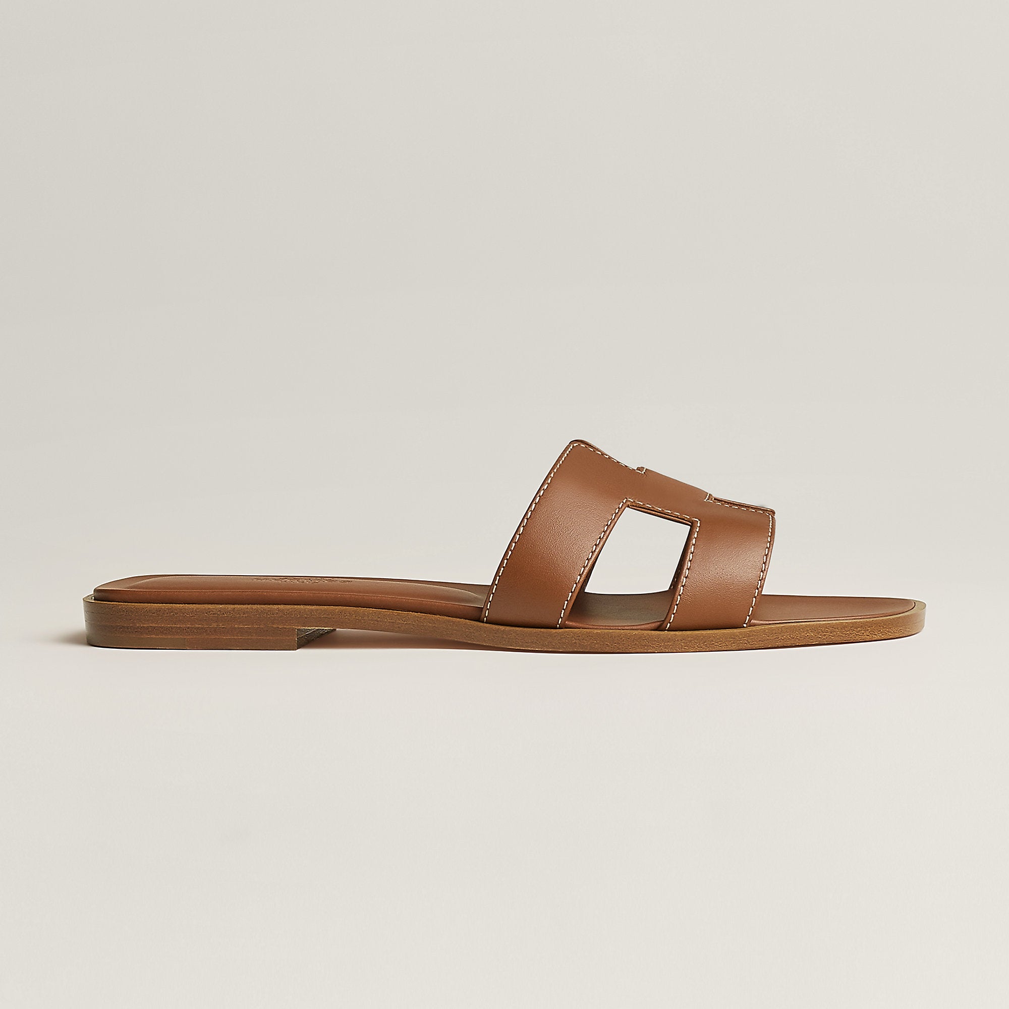  Hermes Oran Sandal Gold