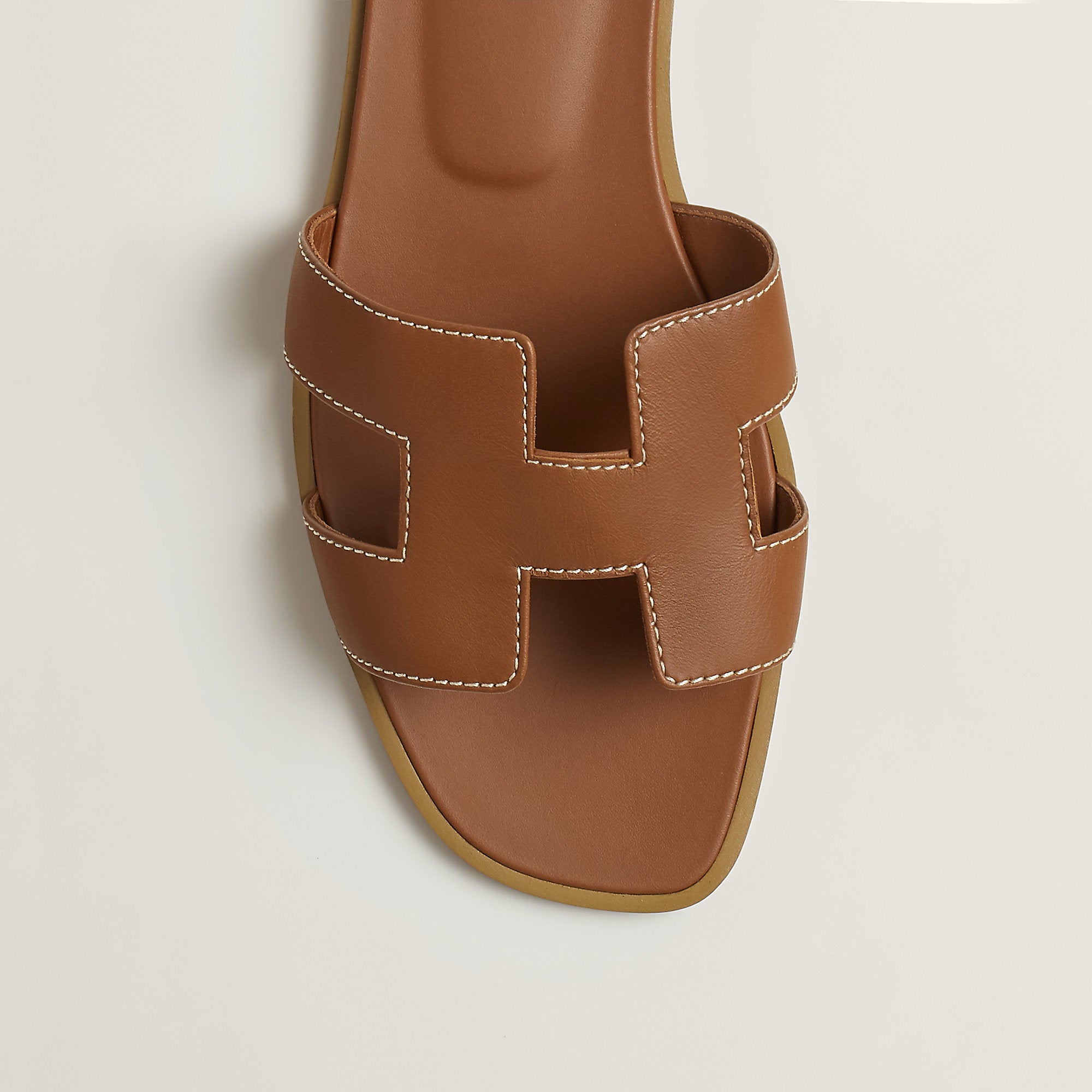  Hermes Oran Sandal Gold