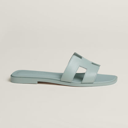 Hermes Oran Sandal Bleu Glacier