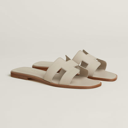  Hermes Oran Sandal Beige Nomade