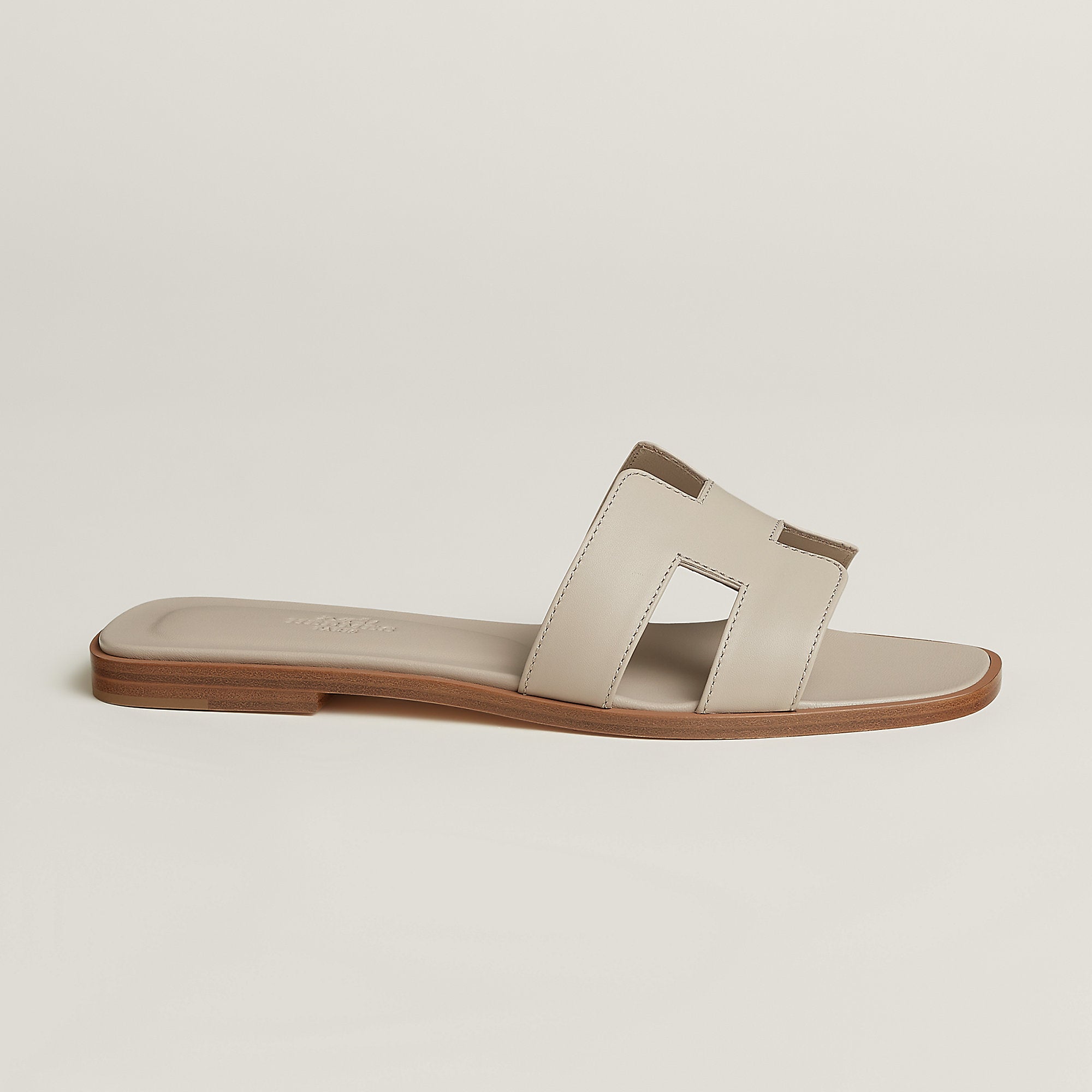  Hermes Oran Sandal Beige Nomade