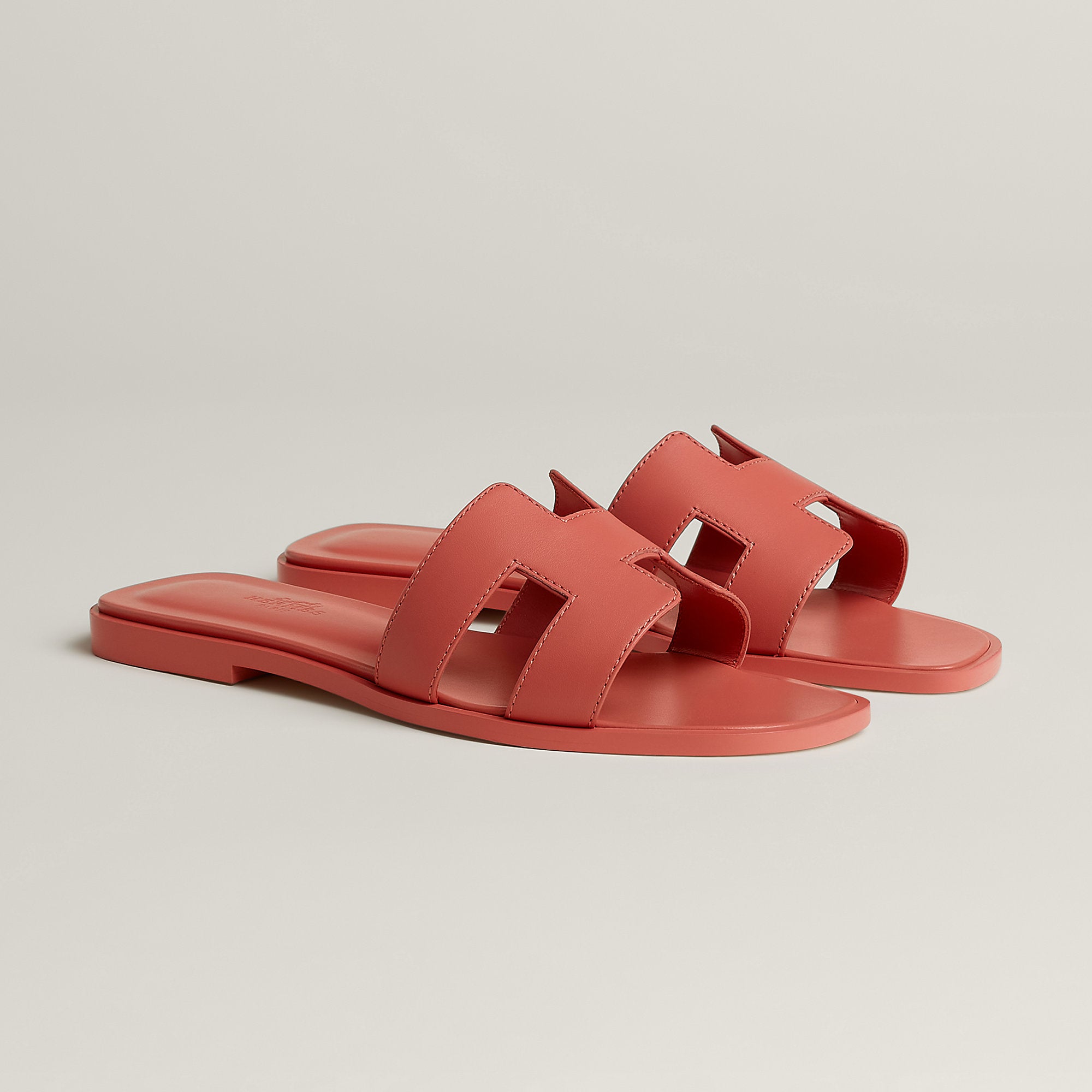  Hermes Oran Sandal Rouge Tomette