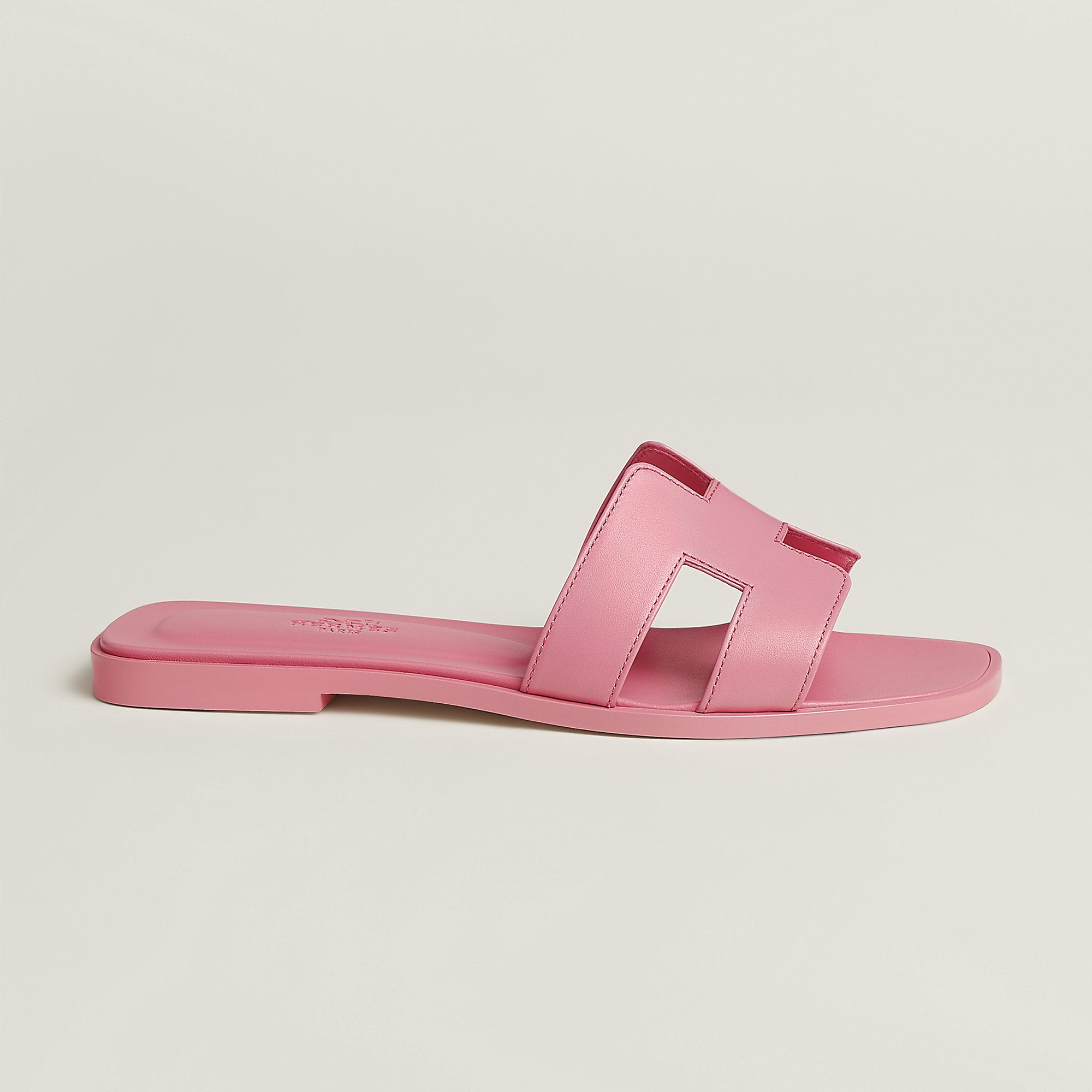  Hermes Oran Sandal Rose Bonbon