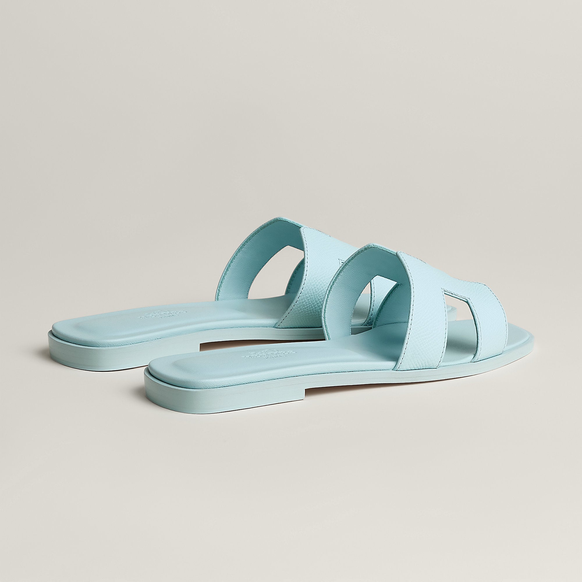  Hermes Oran Sandal Bleu Brume