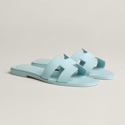  Hermes Oran Sandal Bleu Brume