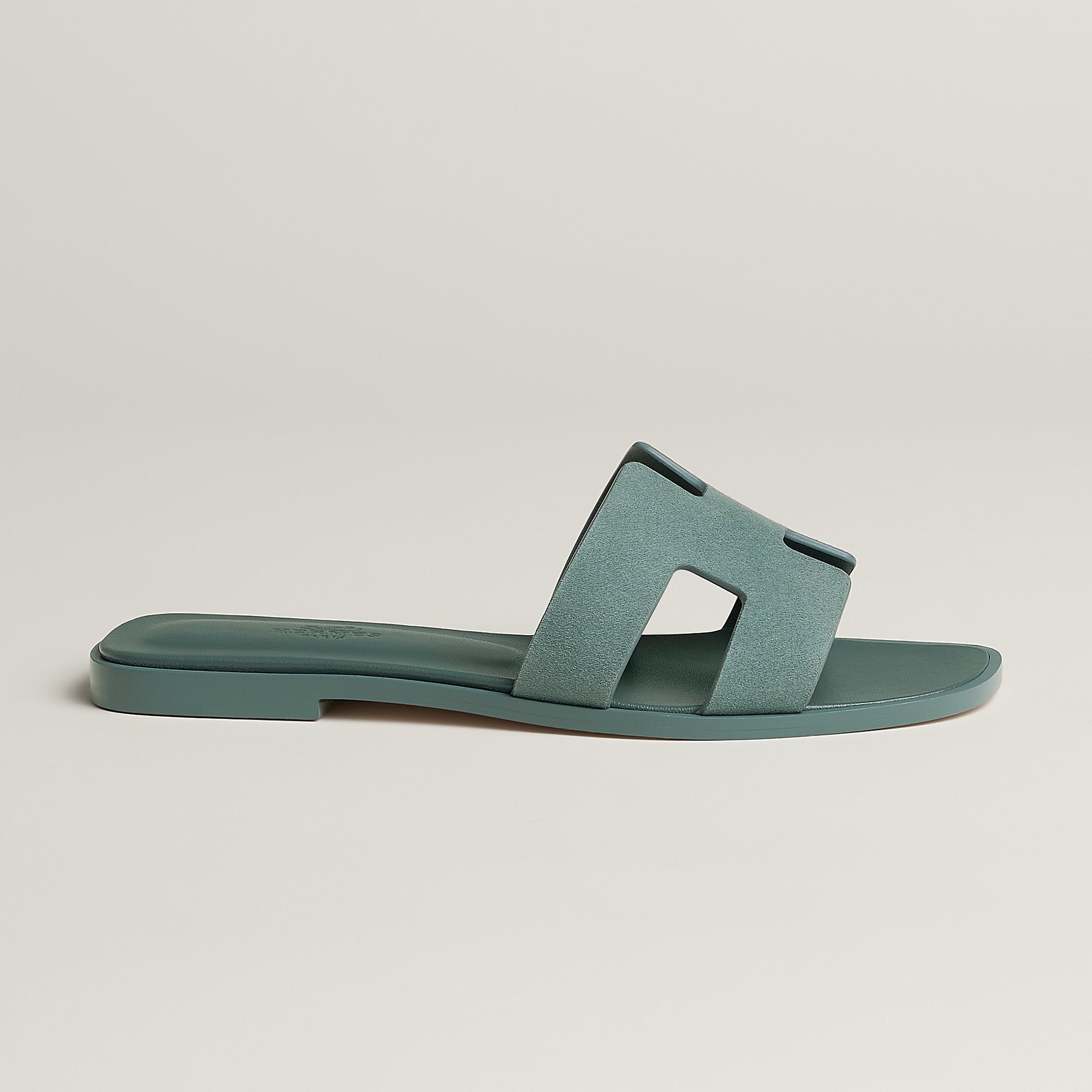  Hermes Oran Sandal Bleu Tonnerre