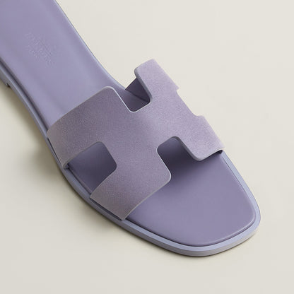  Hermes Oran Sandal Violet Glycine